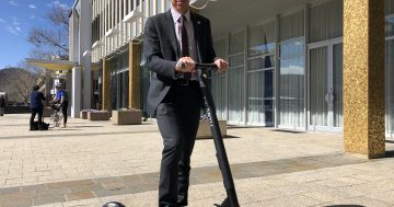 Road rules set to change to accommodate e-scooters in the ACT