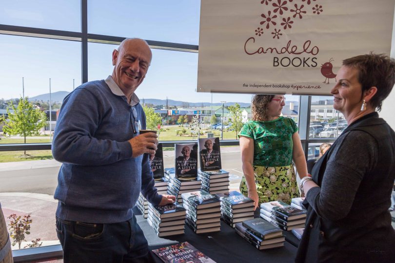 Tim Costello with his memoir