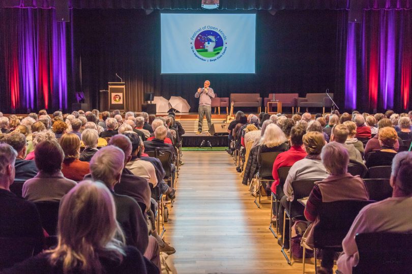 Tim Costello speaking at the Festival of Open Minds