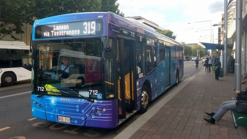 Electric bus.