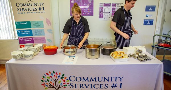 A spoonful of poverty for local MLAs as charity serves 66 cent meals