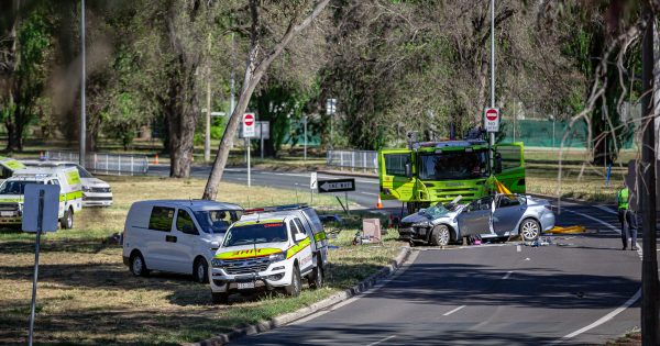 Women dies after car collides with fire truck in Barton