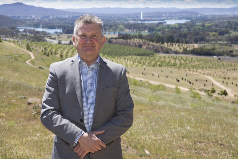 National Arboretum senior director Scott Saddler