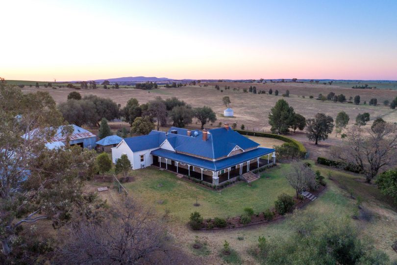 Located near Young in NSW, 'Bonnie Doone' offers a sophisticated rural lifestyle. Photo: Supplied