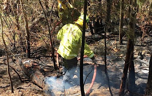 Bushfire warning issued at Bendora Dam