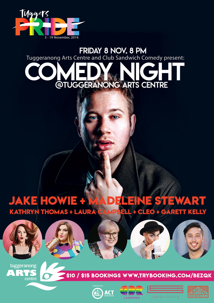 Tuggerspride Comedy Night 