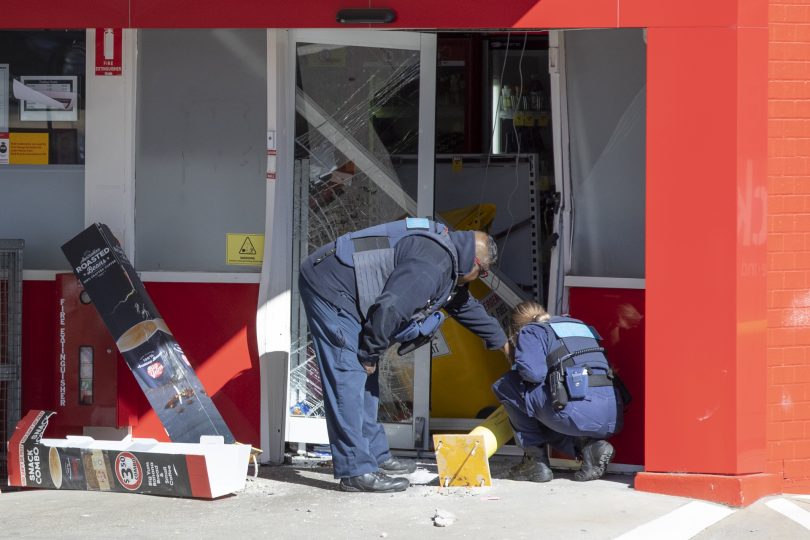 Curtin ram raid