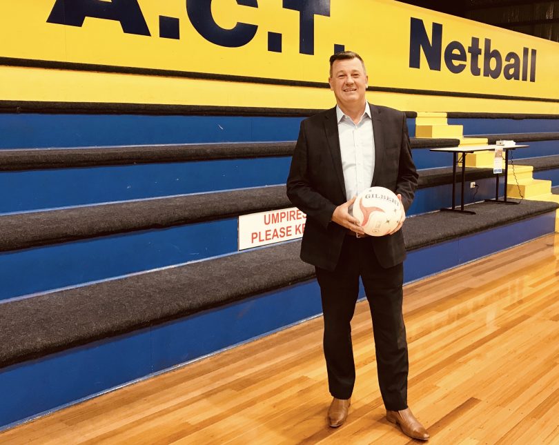 Netball ACT CEO David Marjoribanks