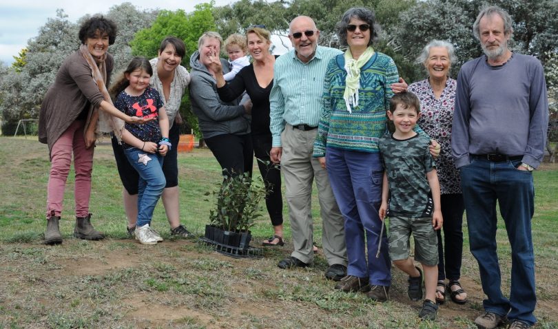 Downer Community Parkcare group members