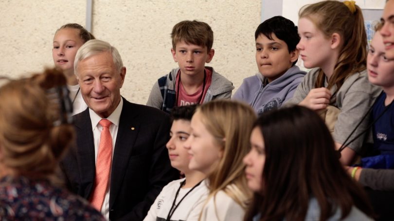 Tim Fairfax with children