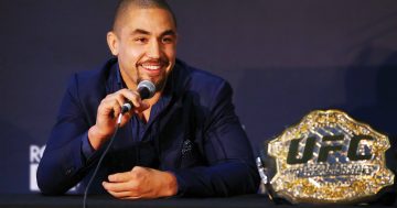 Why UFC champion Rob Whittaker is swapping the octagon for Canberra Theatre