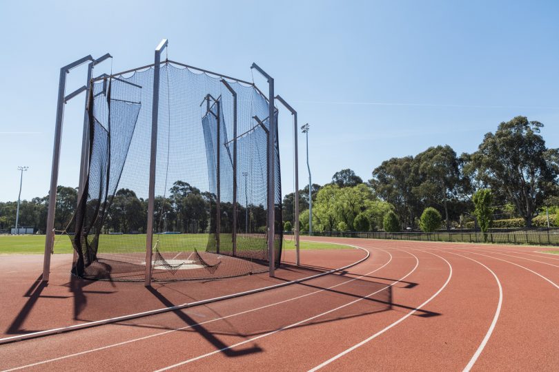 The Woden track and field complex