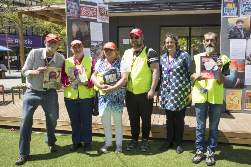 The Big Issue vendors