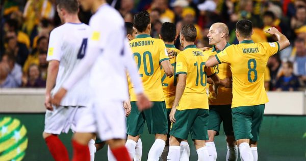 Caltex Socceroos set to light up nation's capital