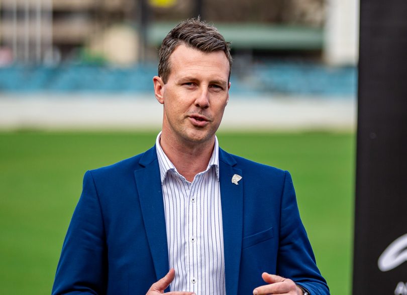 Cricket ACT CEO James Allsopp