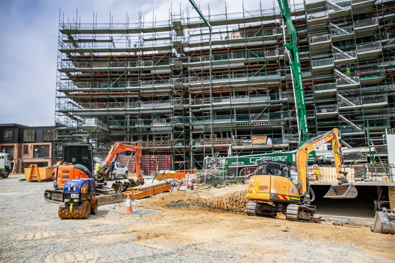 Construction of The Grounds