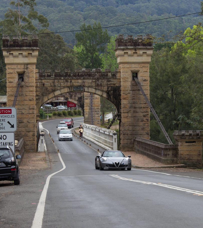 Kangaroo Valley's iconic bridge