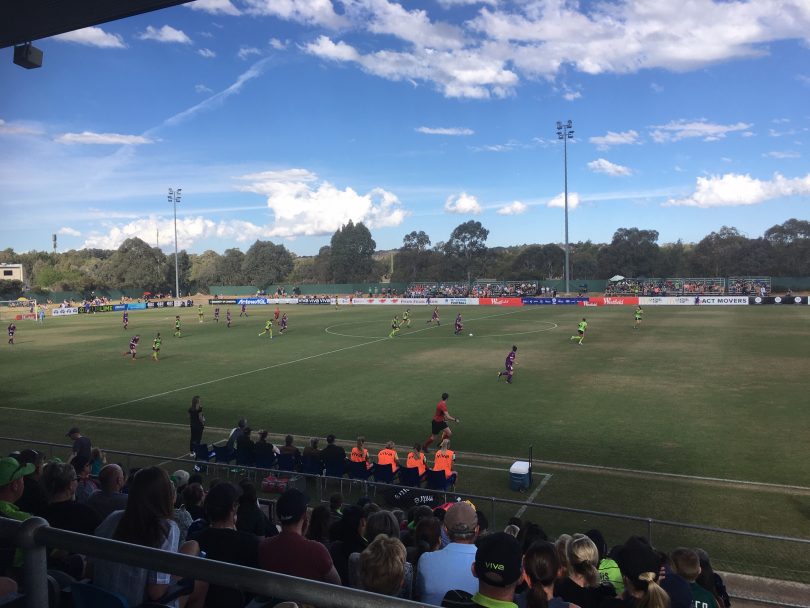 Canberra United thrive at home with a supportive fan-base. Photo: Tim Gavel.