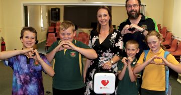 St John Ambulance answers the call for defibrillator at Captains Flat school