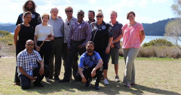 NSW Governor and ANU Vice-Chancellor drop in ahead of Twofold's 40th birthday