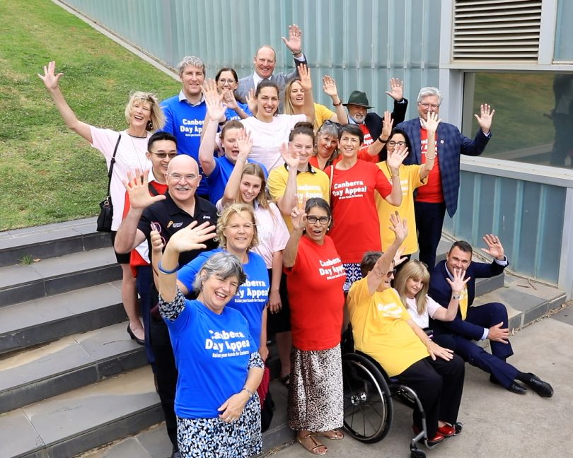 Hands Across Canberra Canberra Day appeal