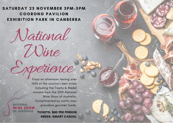 2019 National Wine Show: National Wine Experience