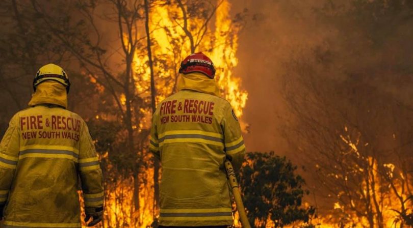 Volunteer firefighters 