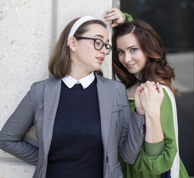 Marni Mount as Hermia, Katerina Smalley as Titania