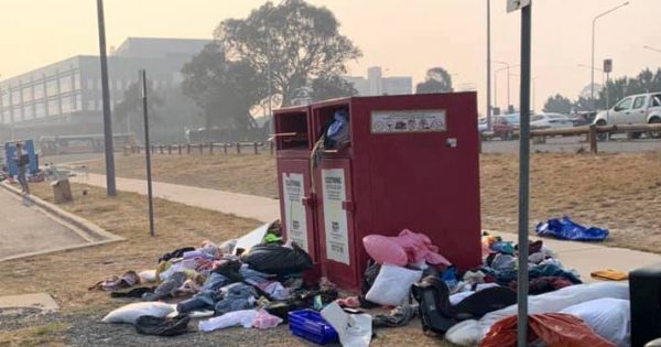 Charity bins to return to Canberra in May