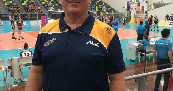 Canberra Heat men’s volleyball coach Les Young: more than a coach