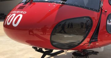 Fire-fighting efforts boosted by new high-tech helicopter in Canberra