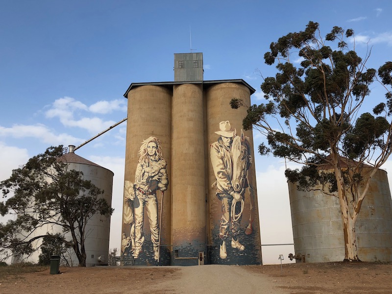 Rosebery silos