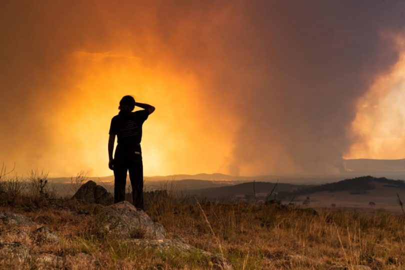 Bushfires near Braidwood