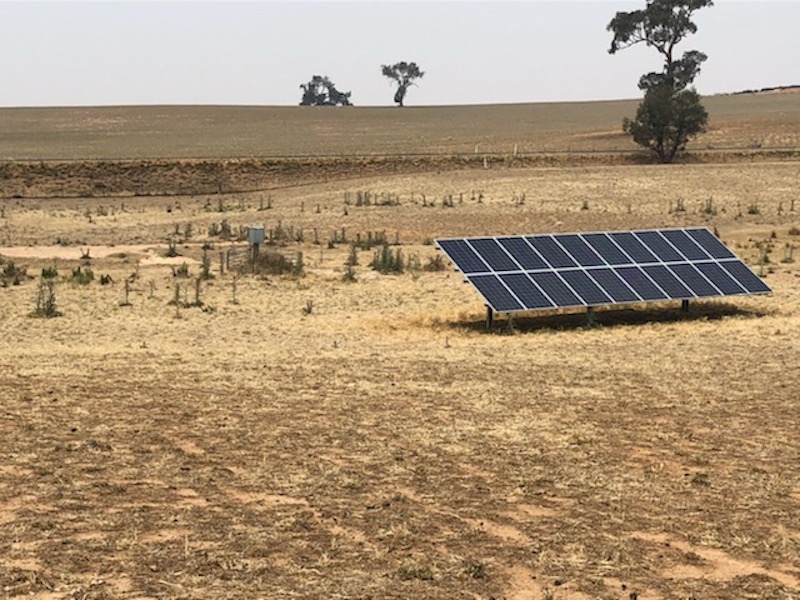 Solar energy on pumps