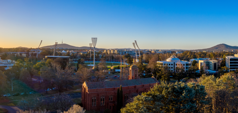 Views of Manuka Oval from Renaissance