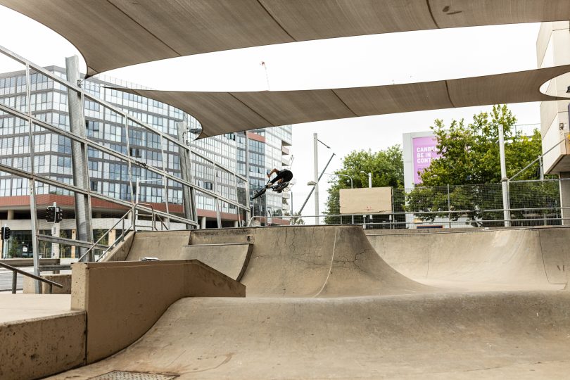 Belconnen Skatepark is finally getting a new halfpipe