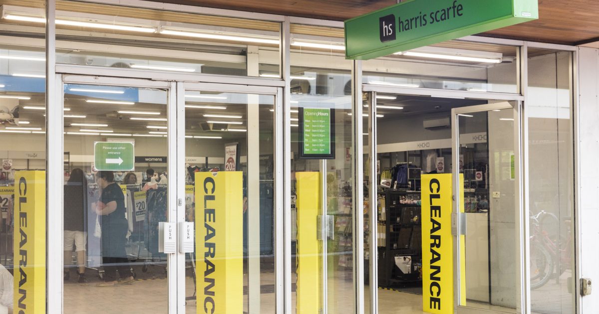 Harris Scarfe to close Dickson store