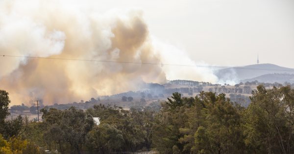 ACT residents the nation's least prepared for bushfire season, insurance data reveals