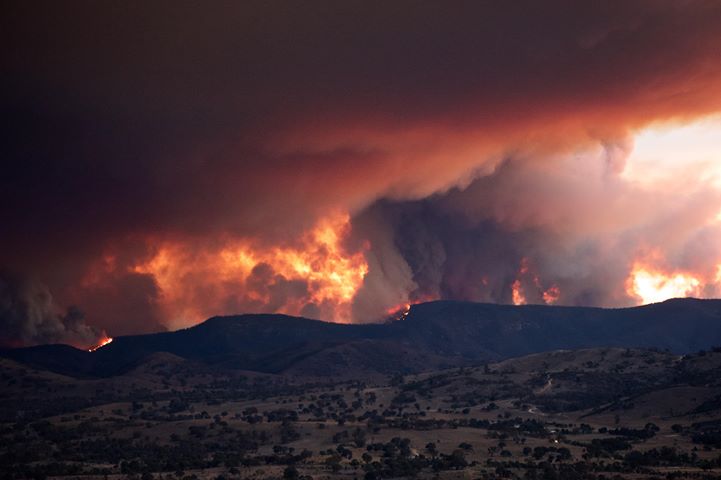 Orroral Valley fire