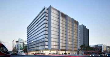 Thirteen-storey office block for landmark city address