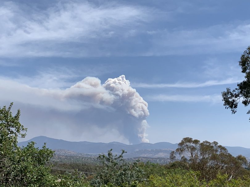 Orroral Valley fire