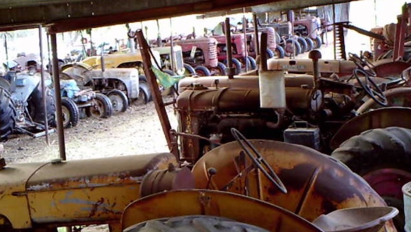 Old tractors