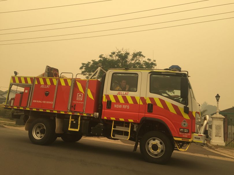 NSW Rural Fire Service truck 