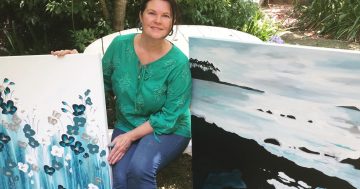 South Coast artist Naomi Crowther keeps painting despite the fires