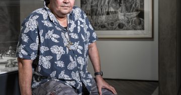 Share your stories with Indigenous artist Arone Meeks at NGA's free Art Weekend