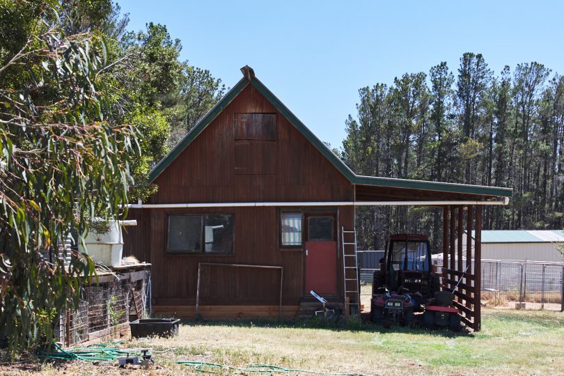 The shearing shed 