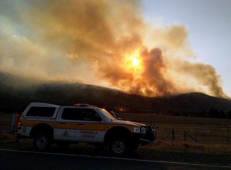 Orroral Valley fire