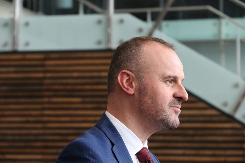 Chief Minister Andrew Barr