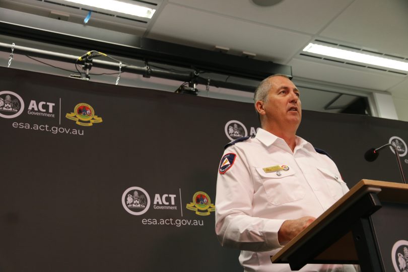 ACT RFS Chief Joe Murphy