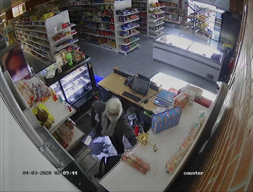 CCTV forage of a break-in at Ajijo